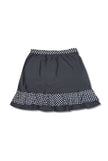 Woman Golf and tennis skirt - Black dotted | CUTU