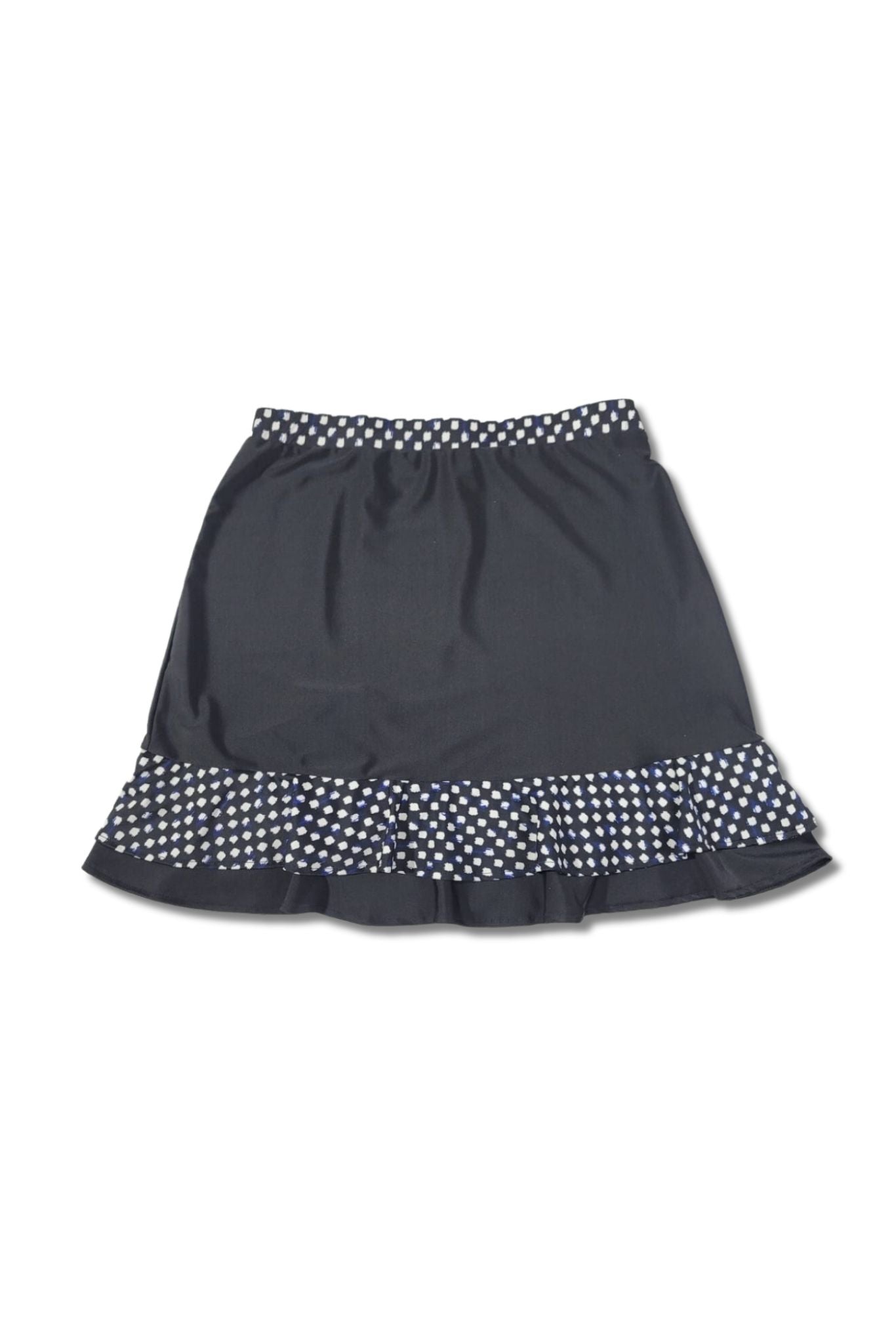 Woman Golf and tennis skirt - Black dotted | CUTU