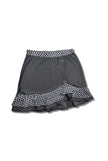 Woman Golf and tennis skirt - Black dotted | CUTU