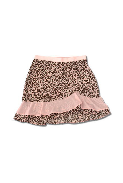 Woman Golf and tennis skirt -  animal print double flounce | CUTU sportive confortable lycra tennis