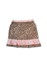 Woman Golf and tennis skirt -  animal print double flounce | CUTU sportive confortable lycra tennis