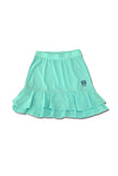 Woman Golf and tennis sportive and confortable skirt - blue printed .jpg